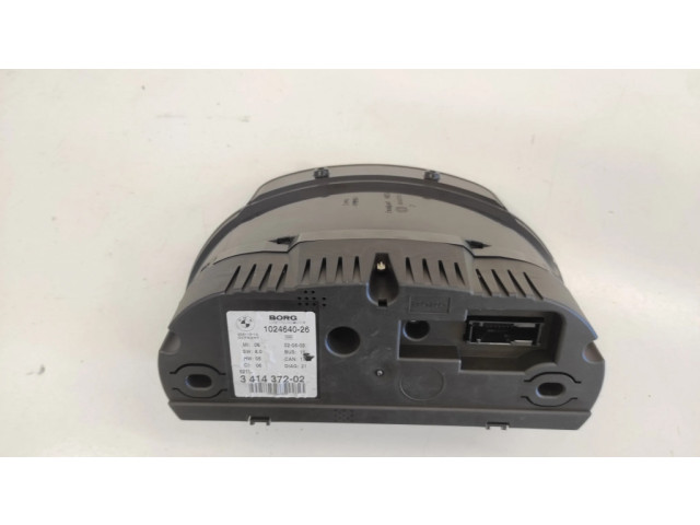 Панель приборов 102464026, 341437202   BMW X3 E83       