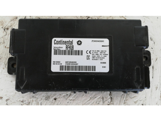 Блок комфорта 68234232AC Dodge Challenger