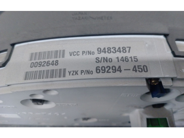 Панель приборов 9483487, 69294450 Volvo S80