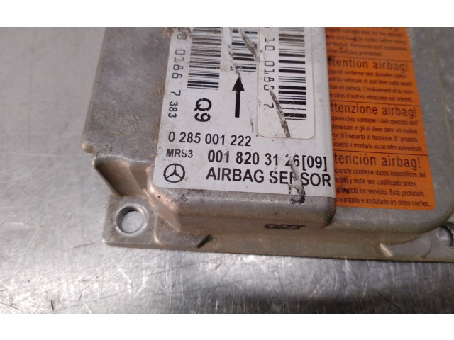 Блок подушек безопасности 0018203126, 00285001222   Mercedes-Benz A W168