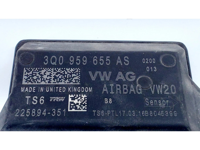 Блок подушек безопасности 3Q0959655AS Skoda Octavia Mk3 (5E)