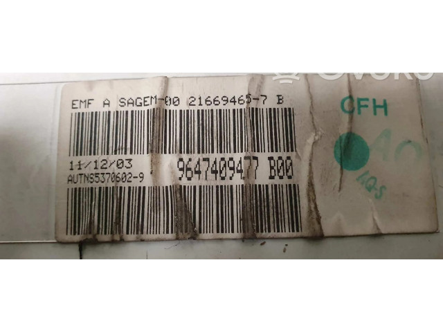 Дисплей    9647409477   Citroen C2