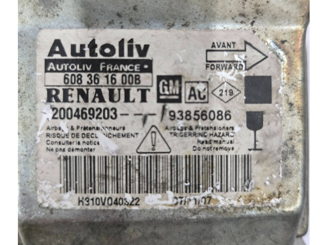 Блок подушек безопасности 8200469203, 93856086   Renault Trafic II (X83)