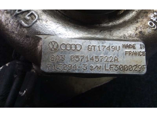 Turbodmychadlo Турбина 057145722A-GT1749V Audi A8 S8 D2 4D AKF