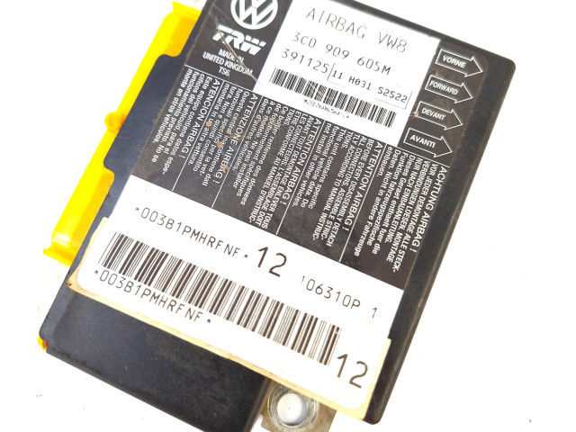Блок подушек безопасности 3C0909605M, 39112511   Volkswagen PASSAT B6
