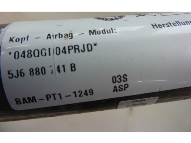 Боковая подушка безопасности 5J6880741B, 5J6880741B Skoda Fabia Mk2 (5J)