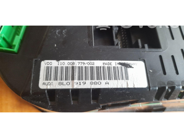 Панель приборов 8L0919880A Audi A3 S3 8L