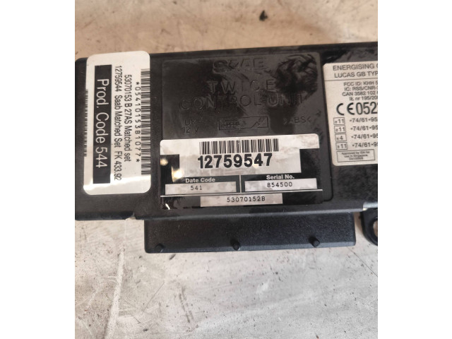 Блок комфорта 12759547, 854500 Saab 9-5