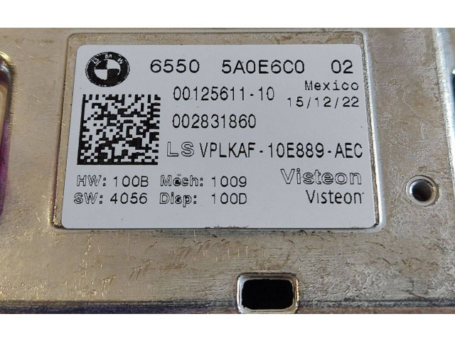 Дисплей 5A0E6C0, 65505A0E6C0 BMW Z4 g29