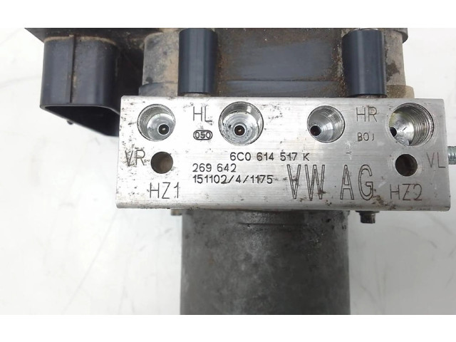 Блок АБС 6c0614517k Skoda Fabia Mk3 (NJ) 2015 - 2021 года