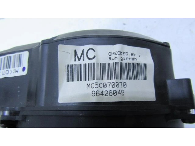 Přístrojová deska Chevrolet Aveo 2005 MC5C070070