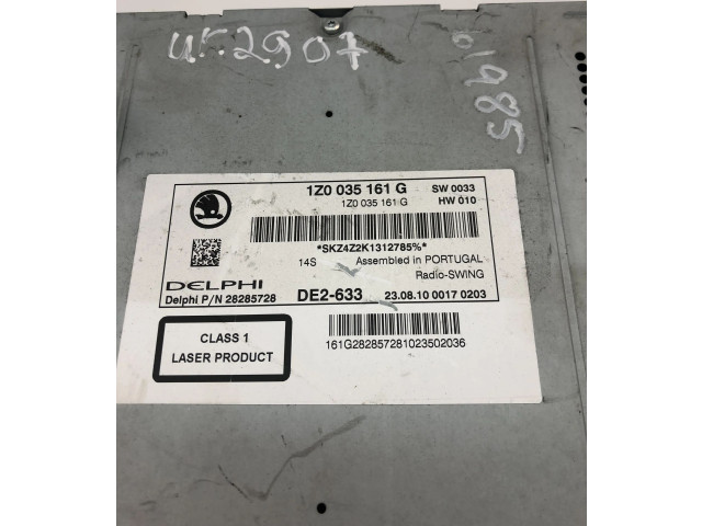 Блок комфорта 1Z0035161G   Skoda Yeti (5L)   