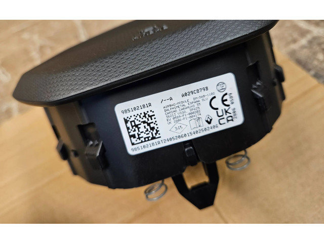 Подушка безопасности водителя 985102181R   Renault Clio V