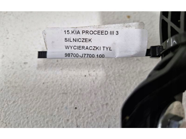 Моторчик заднего дворника 98700-J7700    KIA Pro Cee'd III