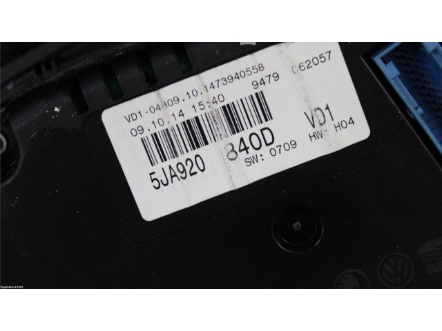 Панель приборов 5JA920840D, 5JA920840D KIA Ceed