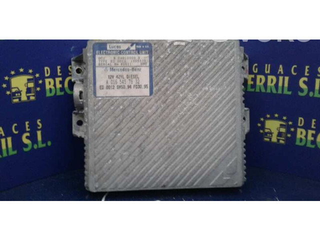 Řídící jednotka A0165457632, A0165457632 Mercedes-Benz E W124 1995