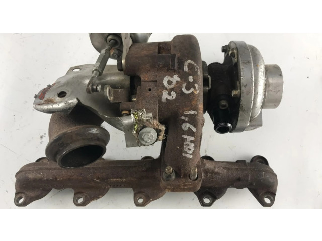 Turbodmychadlo Турбина 9648338880, VVP2RHF3V Citroen C3 1.4
