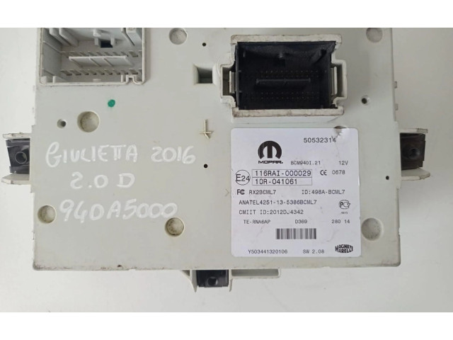 Pojistková skříňka 50532314, 50532314 Alfa Romeo Giulietta 2016