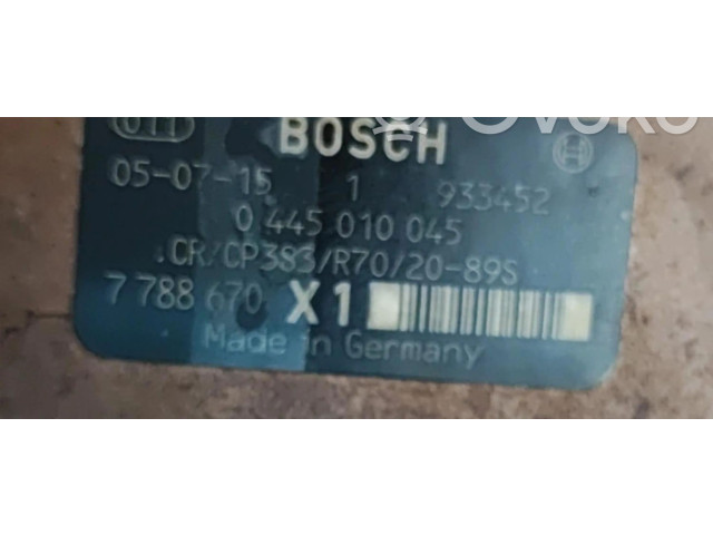 Комплект системы впрыска топлива 204D4    BMW X3 E83   