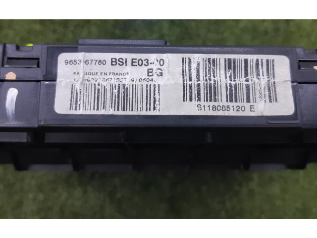 Pojistková skříňka 9653667780 Citroen Berlingo 2006