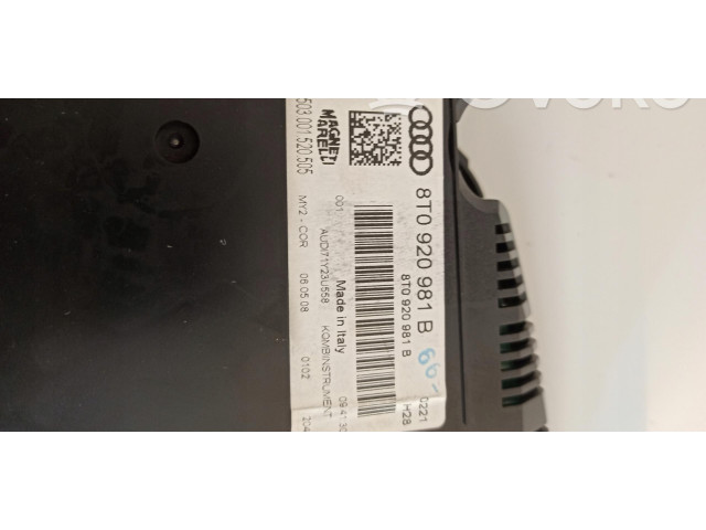 Přístrojová deska Audi A5 8T 8F 2012 8T0920981