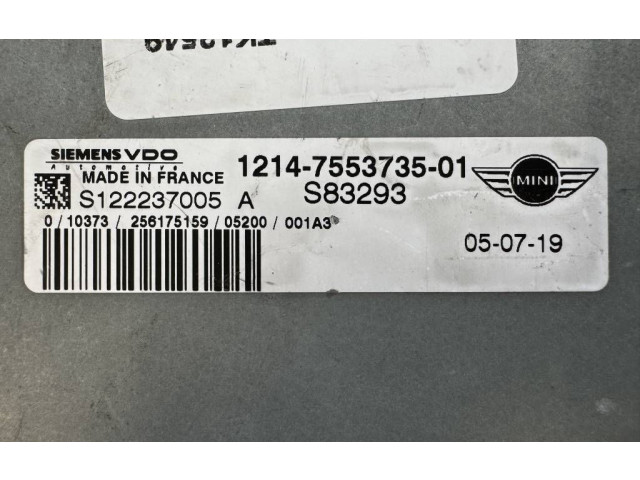 Řídící jednotka 7553735, S122237005A   Mini One - Cooper R50 - 53 2002