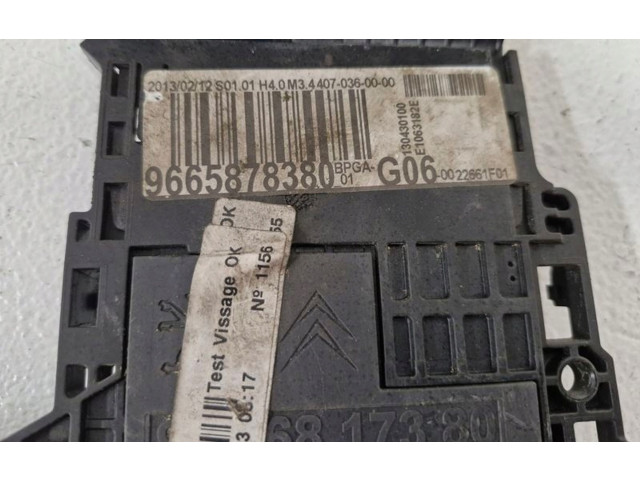 Блок управления 9665878380 Citroen DS4