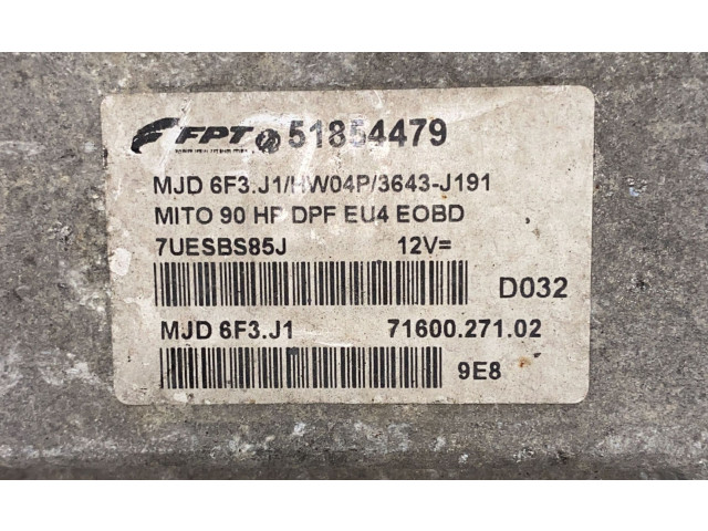 Řídící jednotka    Alfa Romeo Mito 2009