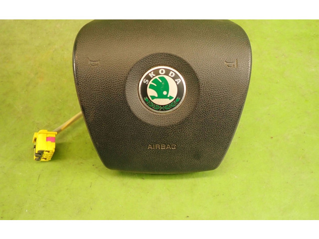 Подушка безопасности водителя 5J0880201D Skoda Fabia Mk2 (5J)