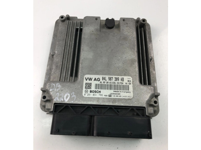 Блок управления двигателем Блок управления 04L907309AB, 0281031786 Audi Q3 F3