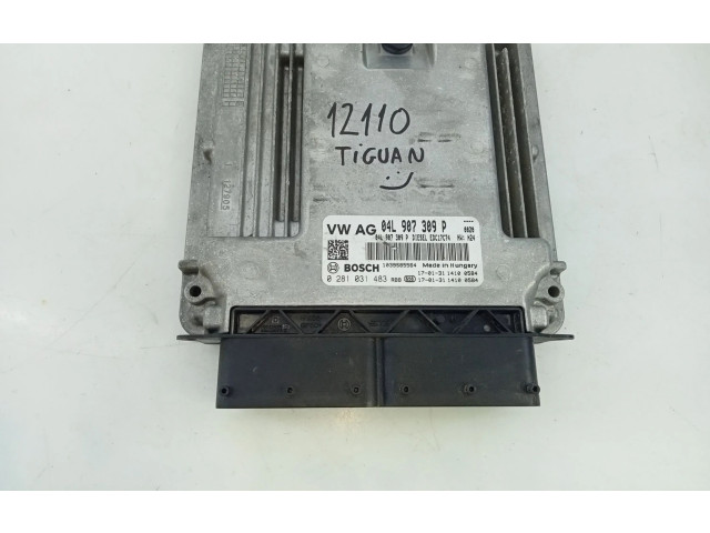 Řídící jednotka 04L907309P, 0281031483   Volkswagen Tiguan 2016