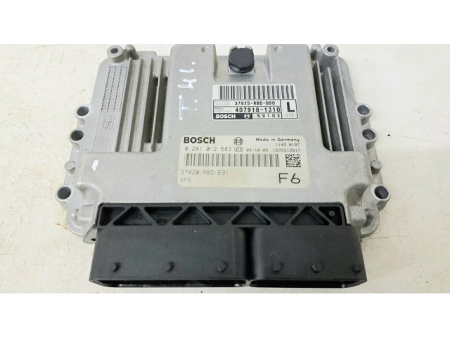 Блок управления двигателя 0281012583, 37820RBDE91   Honda Accord