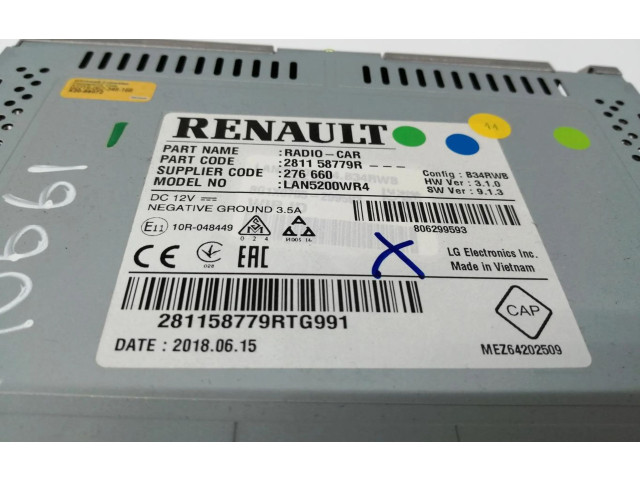 Дисплей    281154832R, 281154832R   Renault Captur