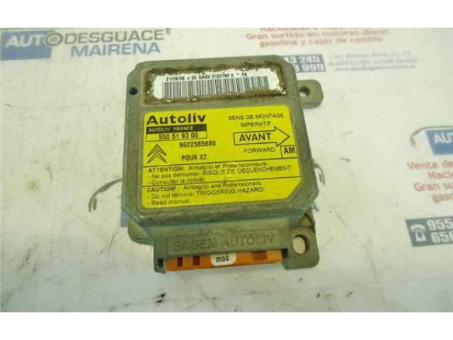 Блок подушек безопасности 9622585880   Citroen Xantia