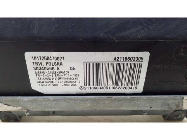 Подушка безопасности пассажира A2118603305   Mercedes-Benz E W211