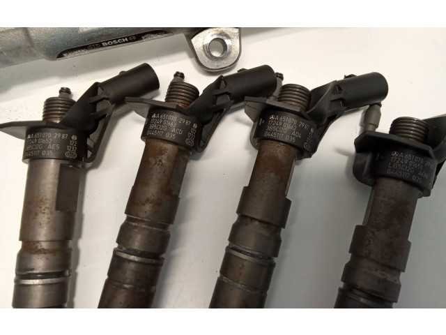 Комплект форсунок A6510702801, 28447441    Mercedes-Benz GLC C253   