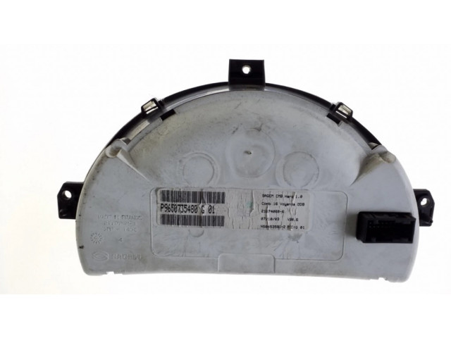 Панель приборов 9650735480 Citroen C2