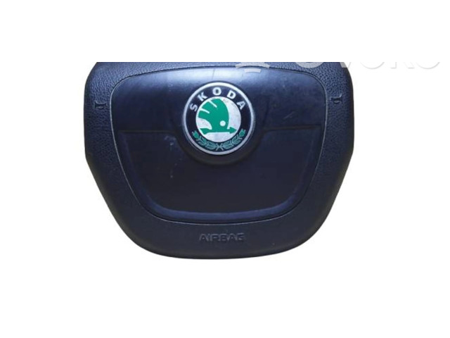 Подушка безопасности водителя 5J0880201K, 0014W0SS5TB9 Skoda Octavia Mk2 (1Z)