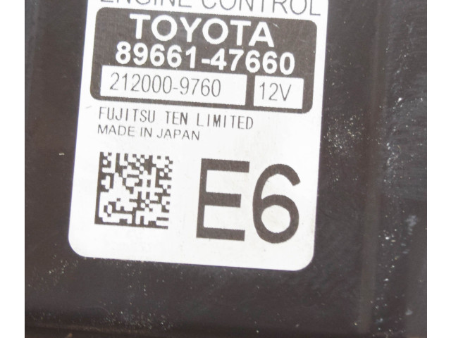 Řídící jednotka 2120009760, 8966147660 Toyota Prius (XW50) 2016