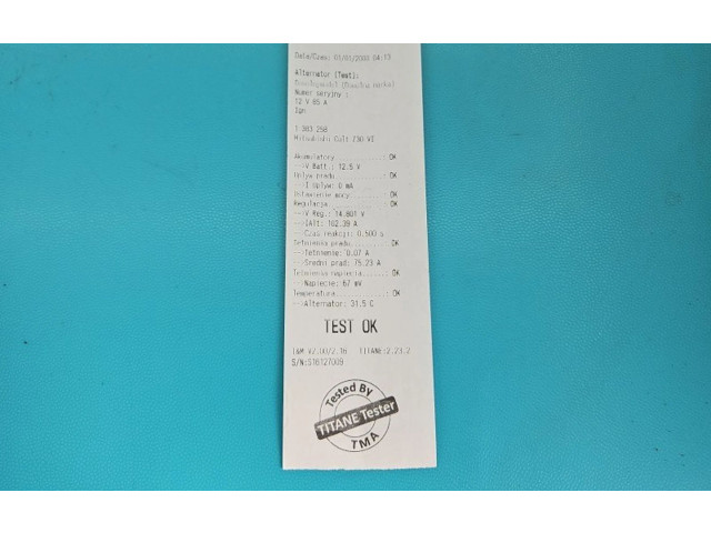 Генератор A5TG1691ZE, IMPRK1383258 Mitsubishi Colt CZ3