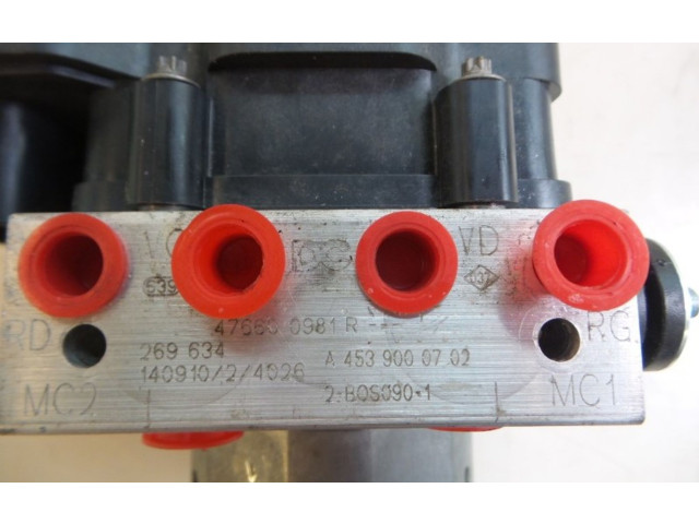 Блок АБС 476600981R, 0265254592   Renault  Twingo III  2014 -  года