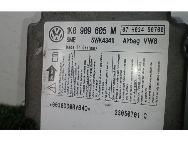 Блок подушек безопасности    Skoda Octavia Mk2 (1Z)