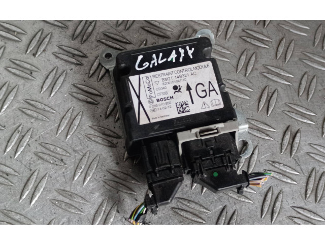 Блок подушек безопасности BM2T14B321AC, 0285010950 Ford Galaxy