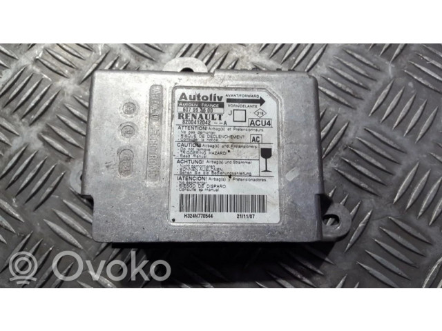 Блок подушек безопасности 8200412042A, 607993600 8200412042-A Renault Scenic II - Grand scenic II
