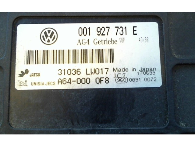 Блок управления коробкой передач 001927731E   Volkswagen Lupo