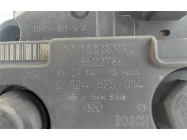 Генератор 8622786, 0124525014   Volvo S80      