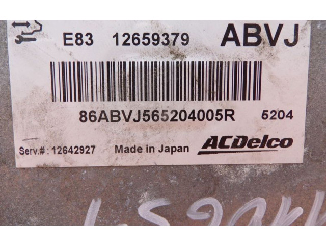 Блок управления двигателя 12659379, 12659379 Opel Meriva B