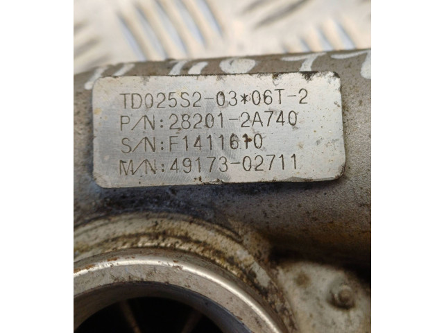  Турбина KIA Ceed  282012A740, 4917302711         