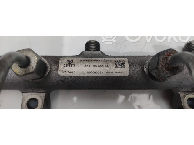 Топливная рампа 057130764H, 059130090AH Audi A6 S6 C6 4F для двигателя CANC