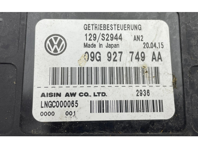 Блок управления редуктора коробки передач (раздатки) 09G927749AA, 129S2944   Volkswagen Jetta VI